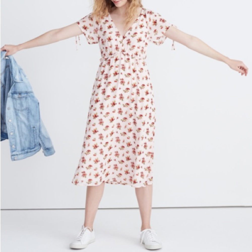 Floral MIDI Dress